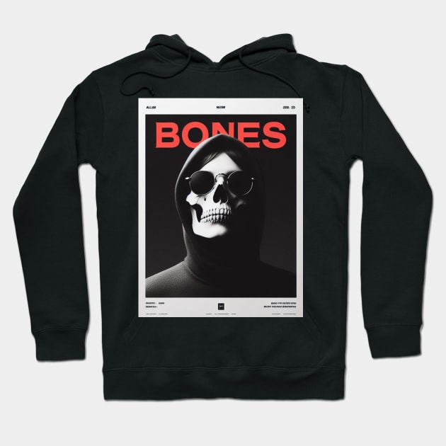 Bones Rapper Hoodie by BukovskyART